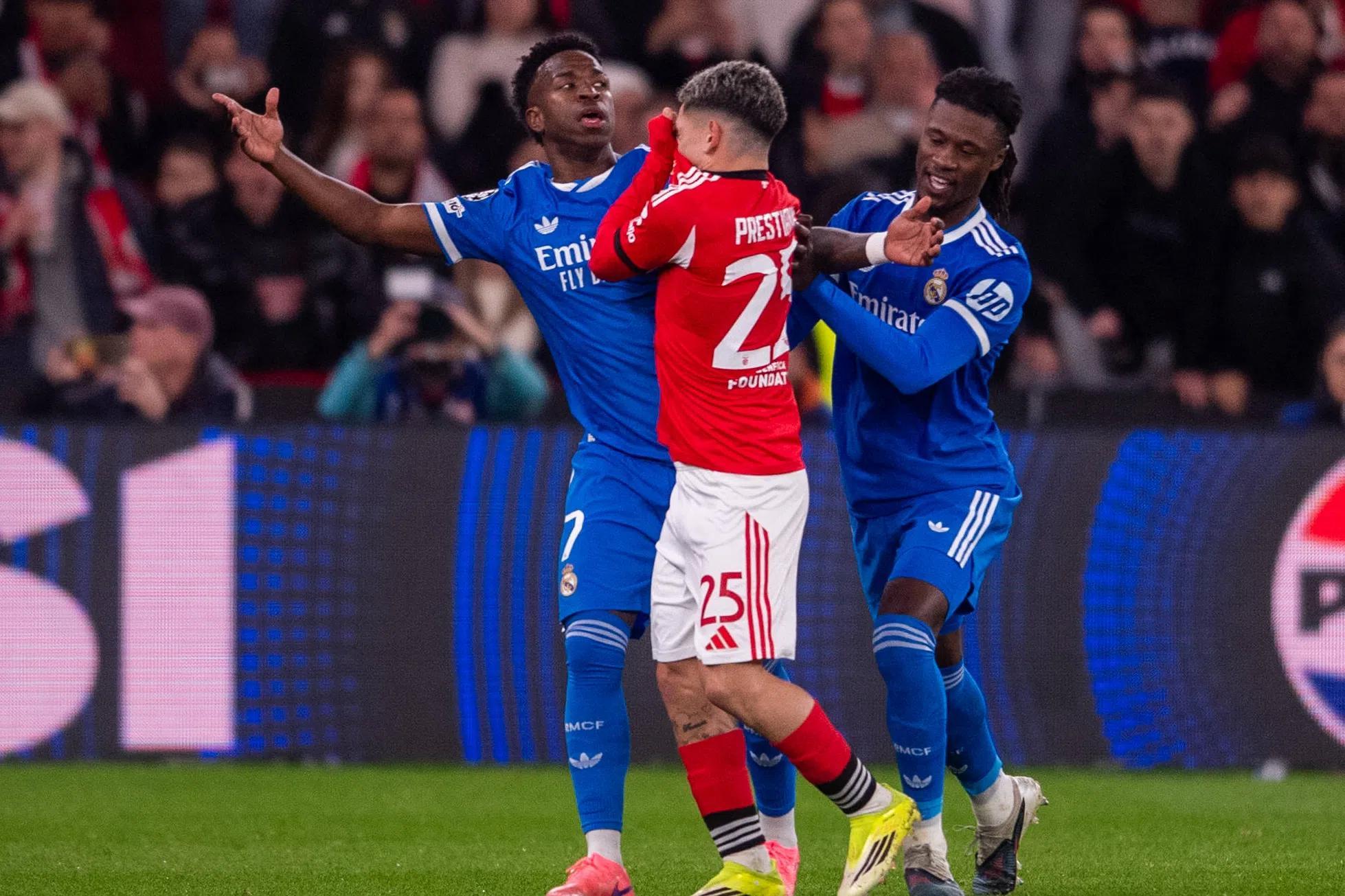 天天盈球-普雷斯蒂安尼：我没种族歧视维尼修斯，当时骂他懦夫不是猴子